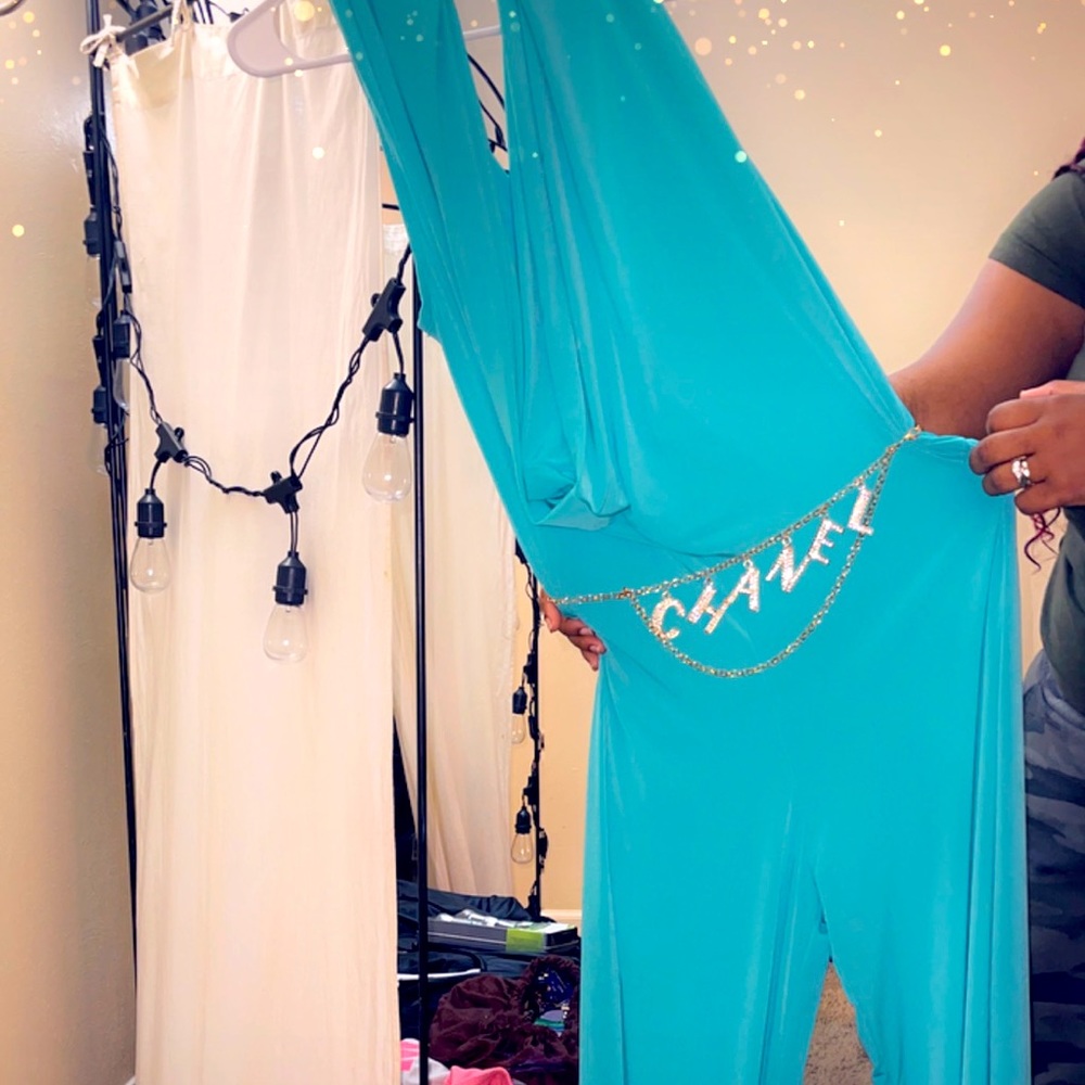 Teal One piece
